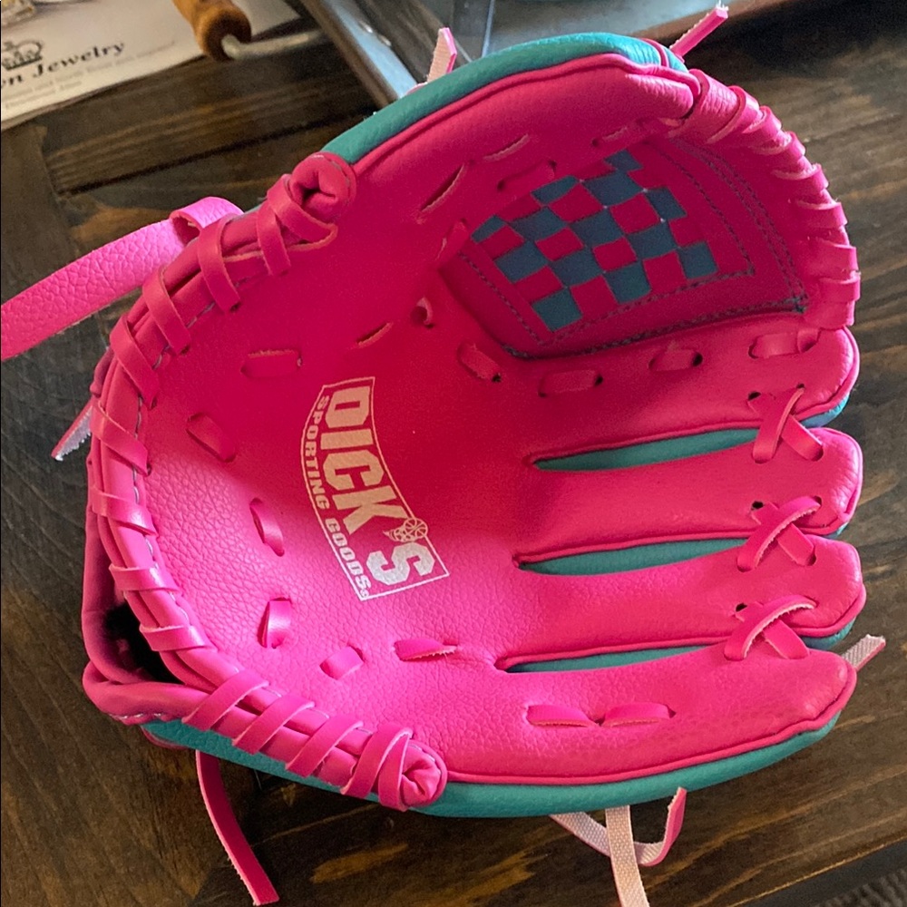 Pink Kids youth  Baseball Glove